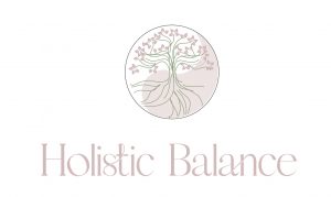 Logo Holistic Balance met tekst